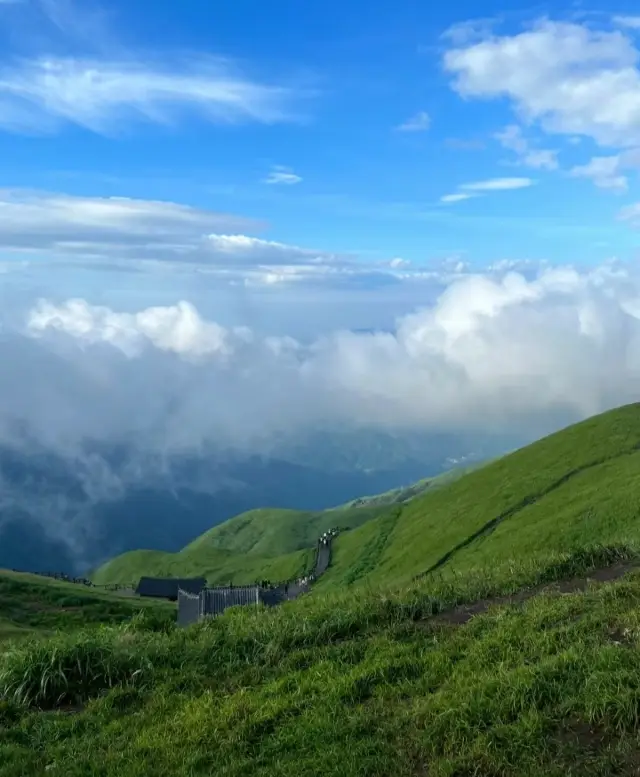 Embarking on an unknown journey, a passionate trip to Wugong Mountain
