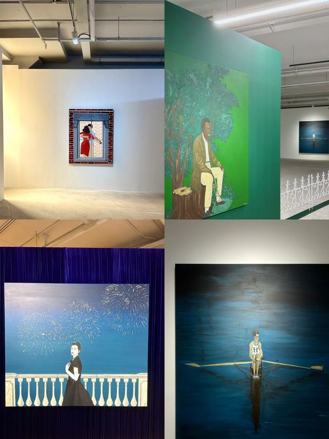 上海新展我真的很 这種佈展色調