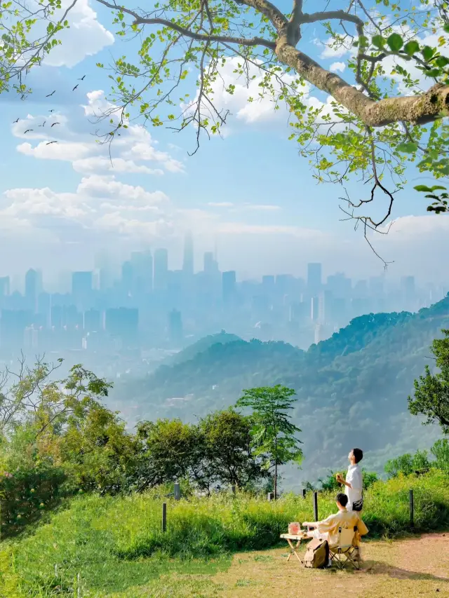 I declare! This is the most worth climbing mountain in Guangzhou with a beautiful view|