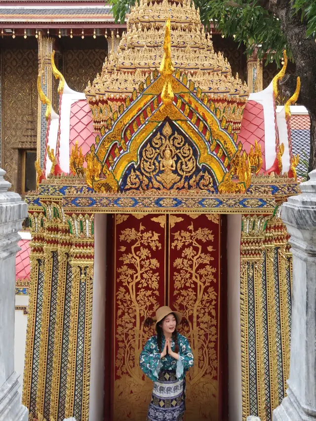 The landmark Grand Palace in Bangkok