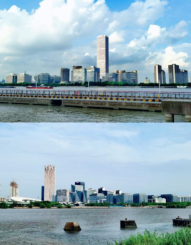 在西岸，看黃浦江兩岸現代新貌