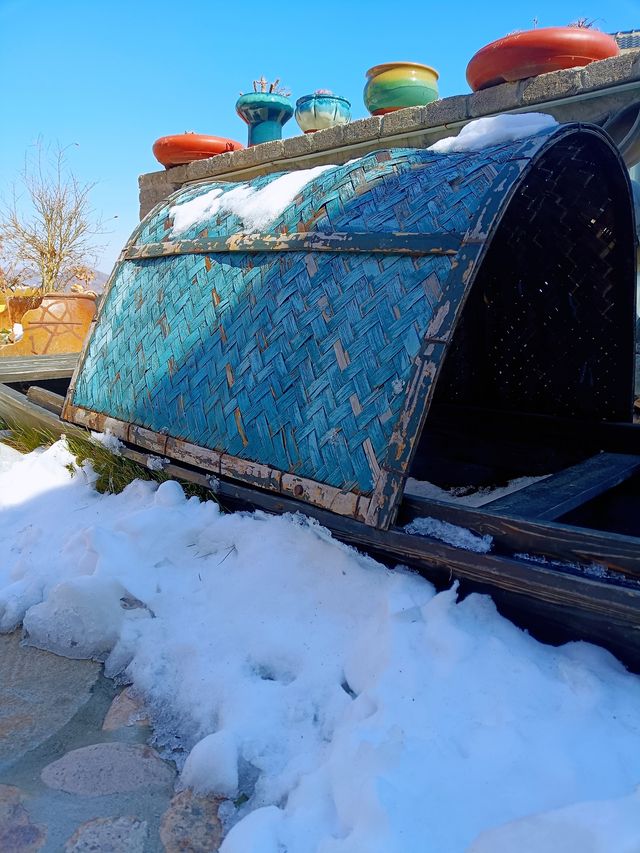 十五年一遇的雪與海與懷舊的民宿的兩天