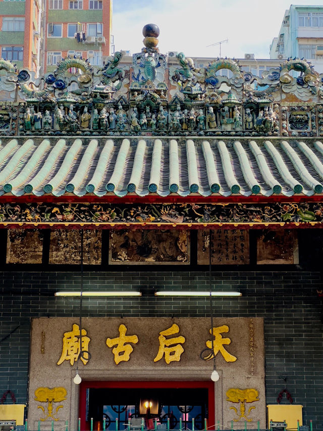 油麻地探秘：偶遇香港天后古廟