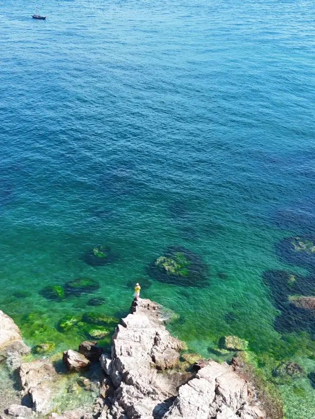 정말로 외국이 아닌 산둥판 몰디브 젤리 바다