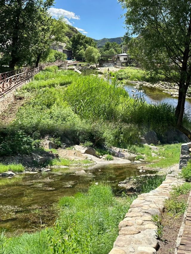 京郊玩水露營的免費綠色氧吧神堂峪風景區