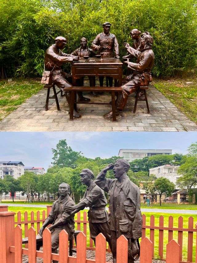 瑞金紅井景區～打卡課文《吃水不忘挖井人》。
