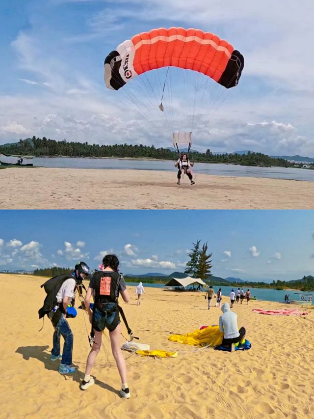 三亞跳傘‖旅遊打卡避坑攻略