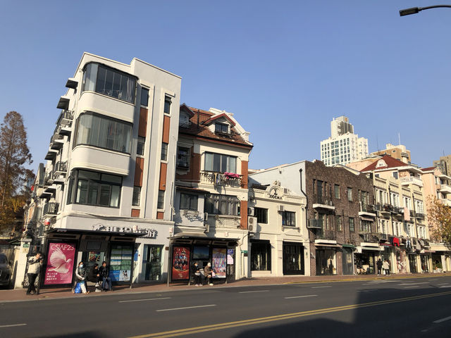 魔都漫步淮海中路冬日暖陽