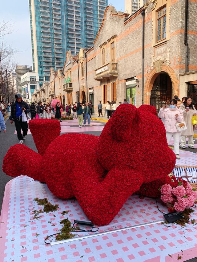 尋愛張園，張園玫瑰花小熊限時返場