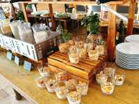 รีวิวบุฟเฟ่ต์อาหารเช้าที่โรงแรมคาริบี้ การ์ตาเฮน่า