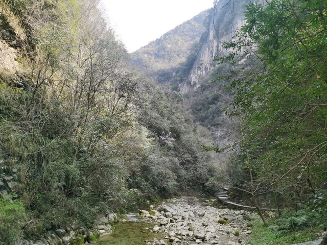 中壩大峽谷天然氧吧  陝西石泉縣遊