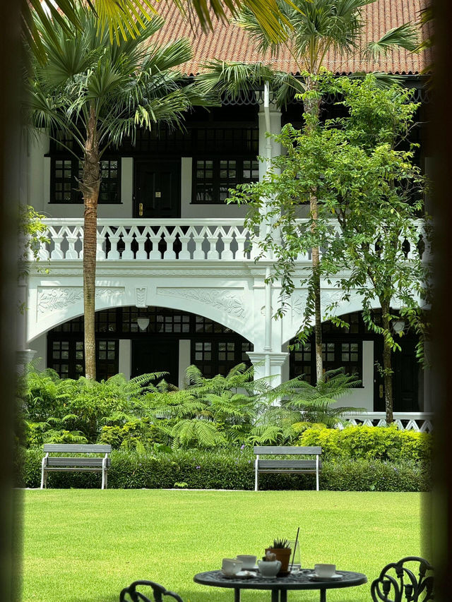 打卡新加坡萊福士酒店下午茶，太值了