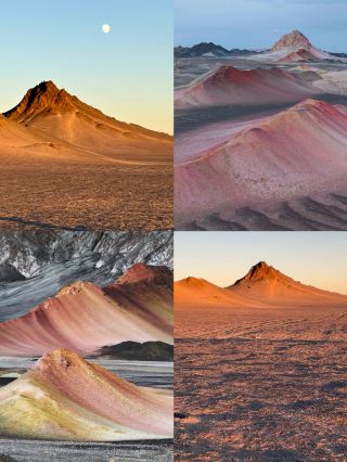 The "Colorful Flowing Sand" Gobi Wonder Loved by the Central Bank | Yanzhi Mountain