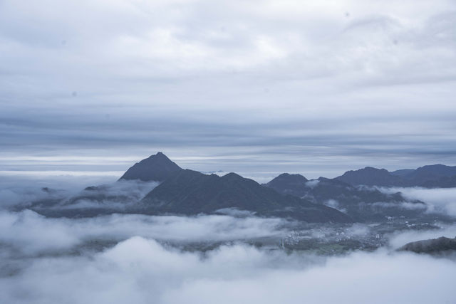 「雲海日出仙境 | 溫州仁里村半嶺，一眼萬年的浪漫