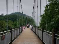 Tianmen fun time with cloud and rain