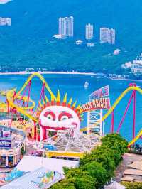 **【香港オーシャンパーク：海と動物が織りなす絶景の楽園】**  