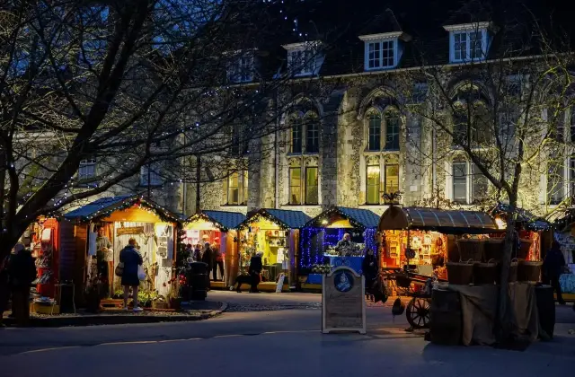 Winchester Cathedral Christmas Market Opens