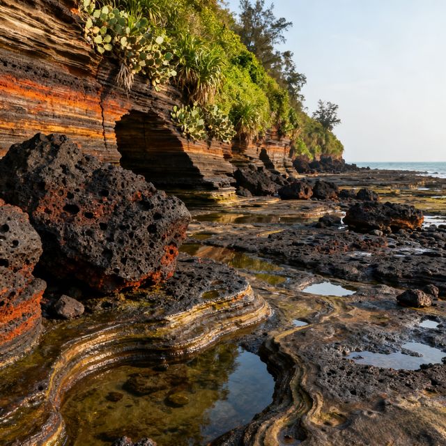 秋日潿洲島漫遊指南：在25℃的海風裡，赴一場火山與海鮮的約會