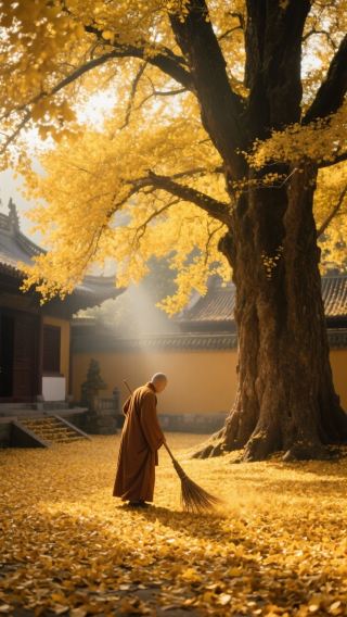 Zen Temple Ginkgo Golden Rain ~ Longkou Autumn Luxury Tour