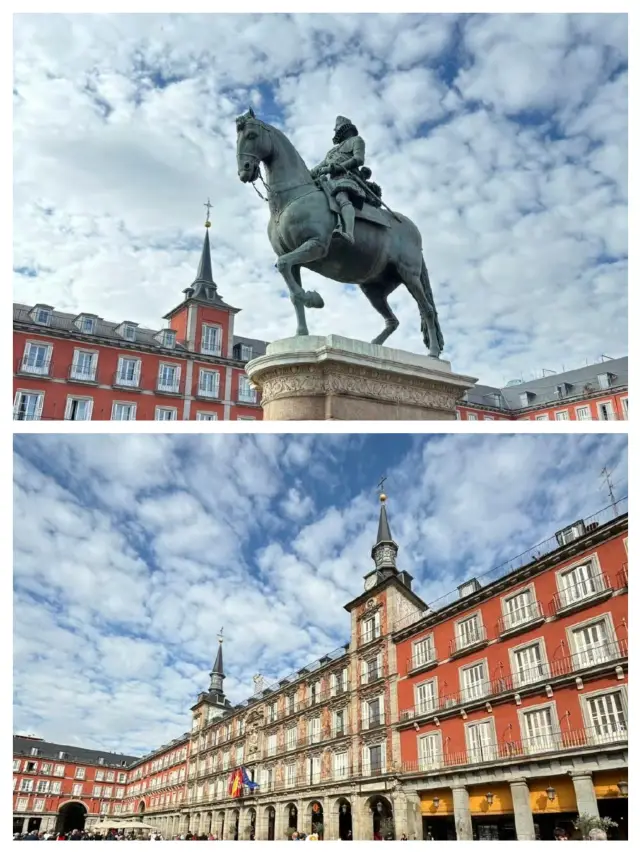 Enjoying Plaza Mayor with a Touch of Emotion