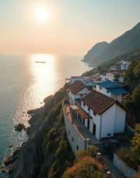 這是三面環海,礁石嶙峋,海浪澎湃,兼具了海的壯闊與山的奇秀