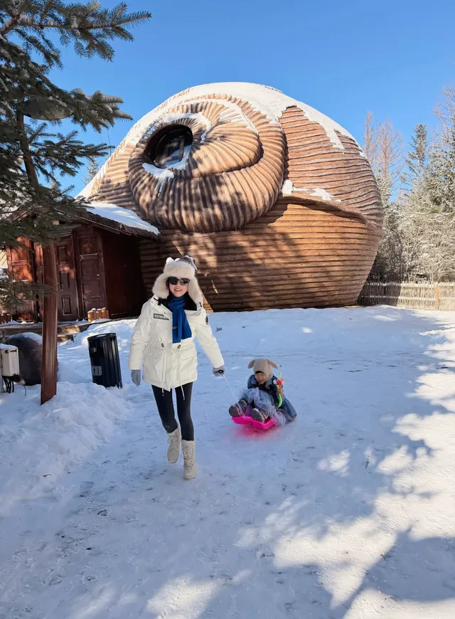 我宣佈長白山才是冬天親子遊的天花板