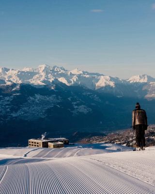 The Chetzeron Hotel | A Snowy Luxury Residence in the Swiss Alps