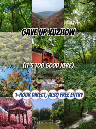 A hidden oxygen bar in northern Anhui, the top choice for a short trip to hike and explore ancient sites