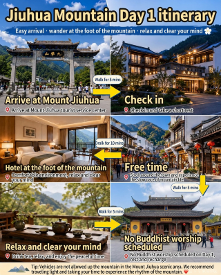 Jiuhua Mountain Buddha worship guide for beginners | Complete guide to a peaceful, hassle-free visit