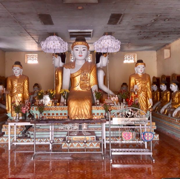เจดีย์ ShweSanTaw เมืองเย่ เมี่ยนม่า  