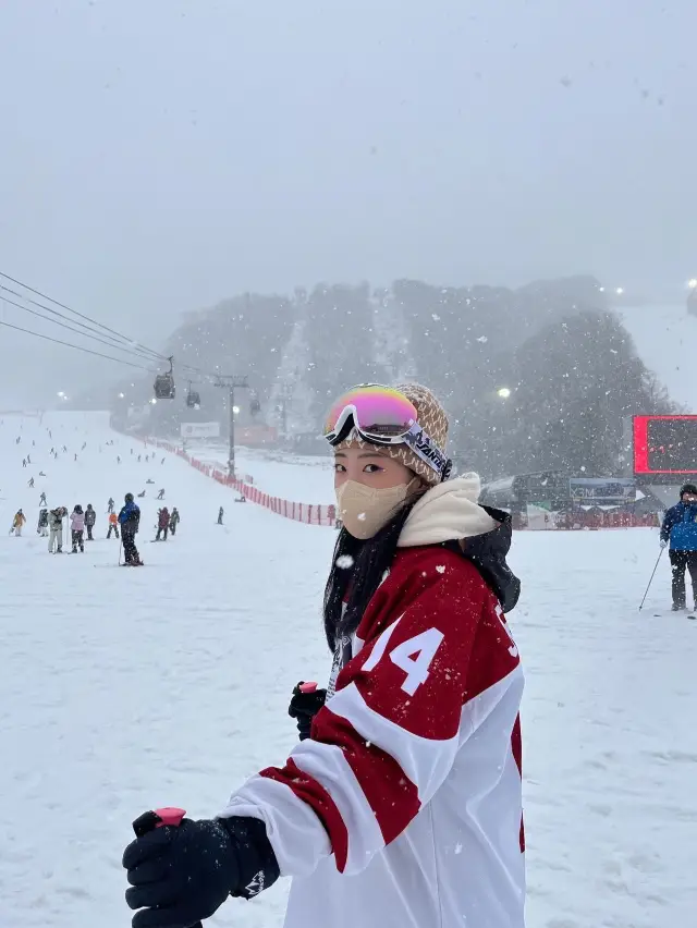 매년 오는 비발디파크⛷️ 올해는 함박눈을 곁들인..❄️