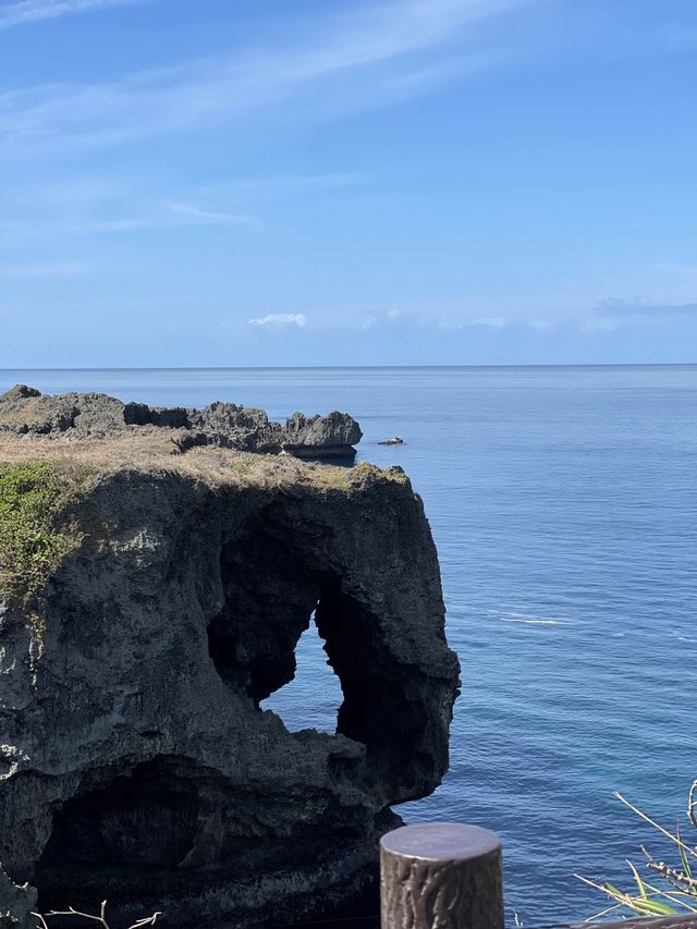 日本沖繩旅遊｜海岸國定公園萬座毛