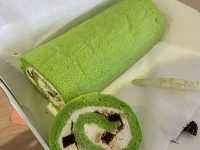 Pandan Roll & Cream Cheese Cake🍰 ~