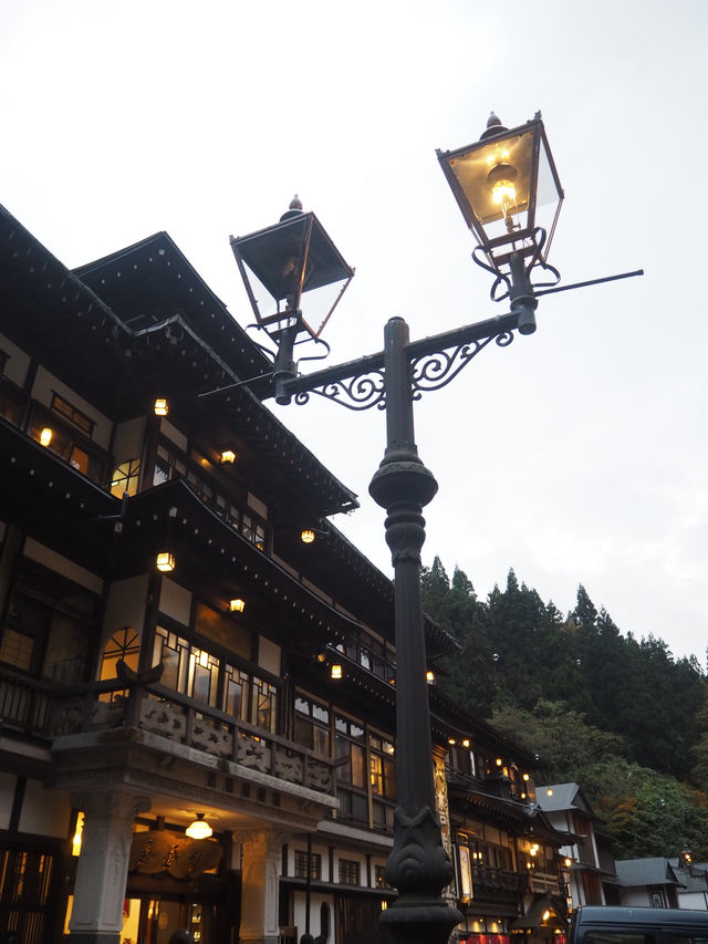 Autumn in Ginzan onsen, Yamagata
