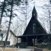 Church inside a forest - Karuizawa 