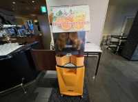 生搾りオレンジジュース飲み放題！名古屋マリオットに宿泊！