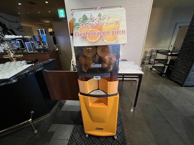 生搾りオレンジジュース飲み放題！名古屋マリオットに宿泊！
