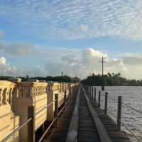 สะพานคอย 100 ปี เกาะยาว นราธิวาส📍