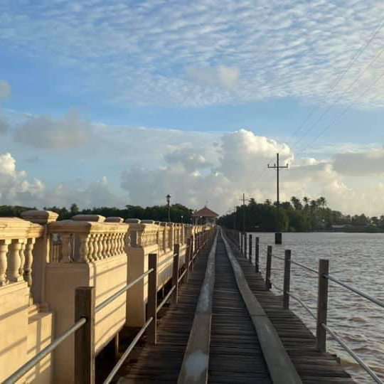 สะพานคอย 100 ปี เกาะยาว นราธิวาส📍