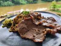 ข้าวซอยแห้งเนื้อใบพาย ร้านข้าวซง-ข้าวซอย 