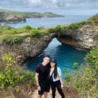Stunning natural wonder -> Broken Beach!