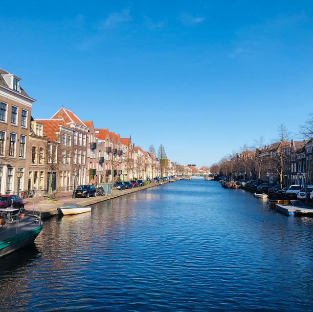 荷蘭🇳🇱浪漫氣氛濃厚的萊頓市區☀️