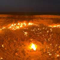 🔥🔥 Karakum Desert & Darvaza Gas crater ⛽️😍