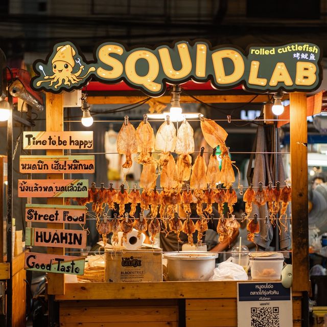 ตลาดโต้รุ่งหัวหิน จุดเช้คอิน กินเพลิน เดินเล่น