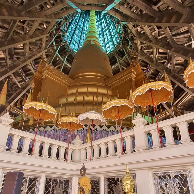 ไหว้พระ ทำบุญ วัดเกตุมดีศรีวราราม วัดสวยสมุทรสาคร 