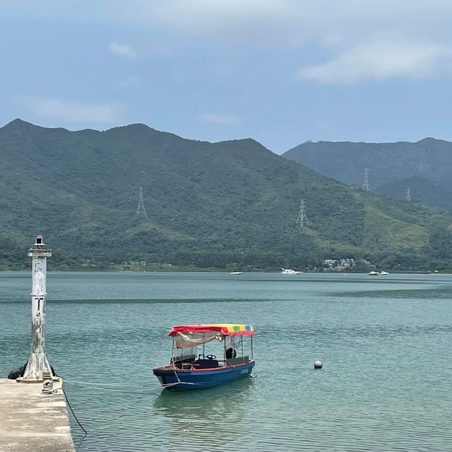 遊山玩水系列‼️‼️‼️粉嶺鹿頸遠望對岸👍🏻容易郊遊路線