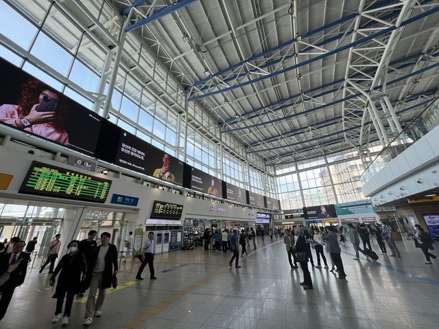 ソウル駅目の前！地下鉄駅とも直結のマリオット系ホテル！
