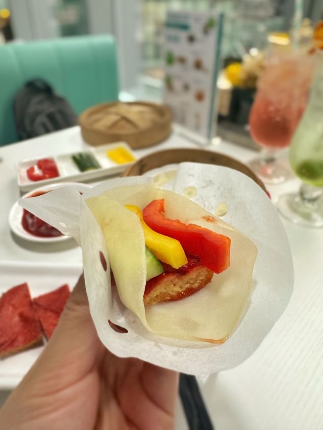 尖沙咀幾可亂真嘅素菜😍🥦