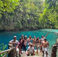 Mesmerize and witness how enchanting it is in enchanted river in hinatuan surigao del sur