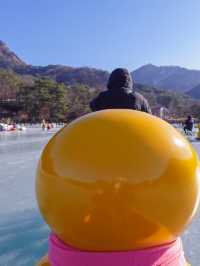 서울 근교 부담없이 놀러가기 좋은 포천 산정호수 썰매축제